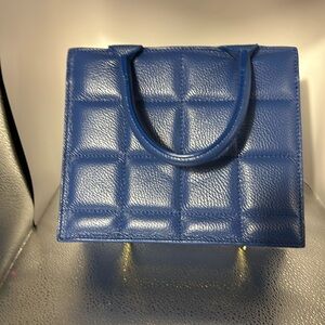 BORSEIN – PELLE genuine leather made in Italy. Absolutely gorgeous blue blue.​